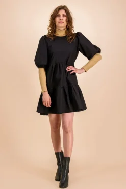 Kaiko Tiered Mini Mekko, Musta