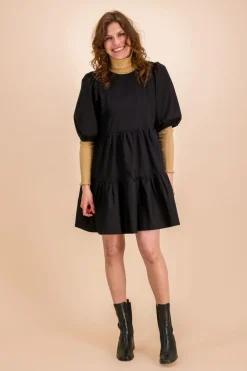 Kaiko Tiered Mini Mekko, Musta