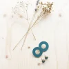 Lumoan Round Around Korvakorut, Aqua (Tuplapaketti)